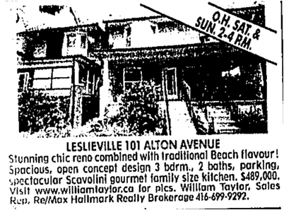 Toronto Star, Aug. 29, 2009