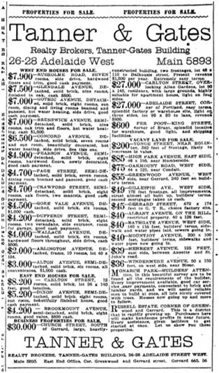 Toronto Star, June 13, 1913
