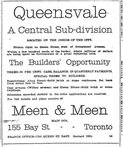 Toronto Star, June 21, 1913