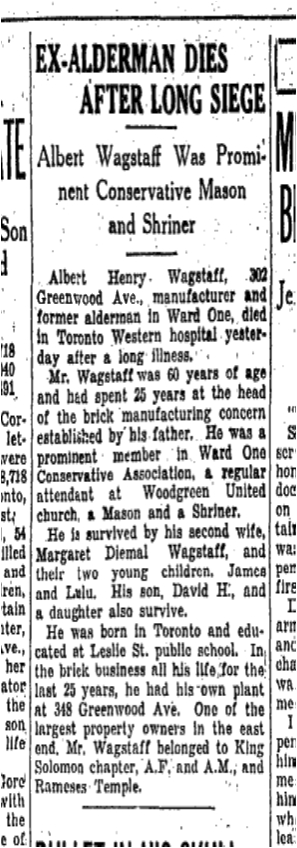 Toronto Star, April 20, 1931 