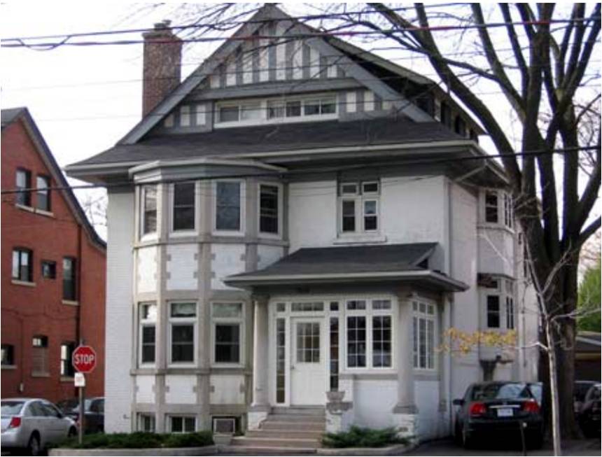 Photo from Director, Policy & Research, City Planning Division, City of TorontoStaff Report, Aug. 18, 2006 650 BROADVIEW AV David Wagstaff House Adopted by City Council on Sept. 25, 26, 27, 2006