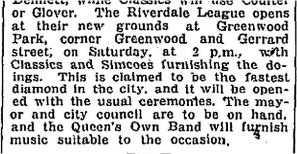 Toronto World, July 1, 1920