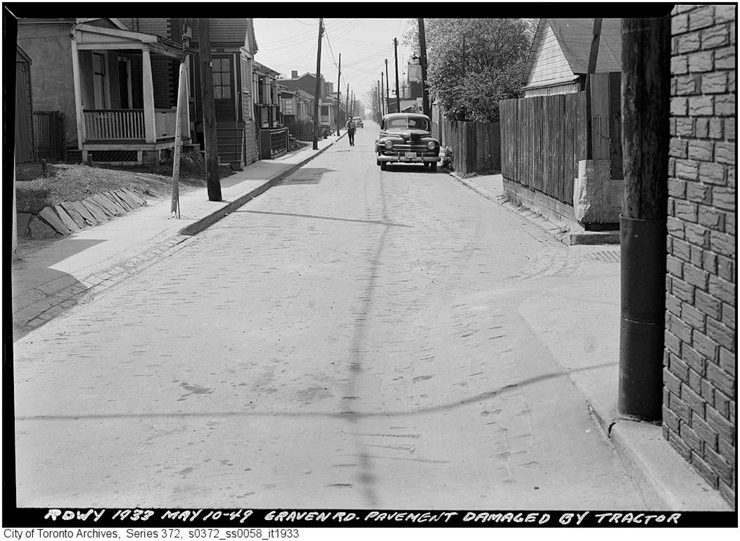19490510TARCH Craven Rd Pavement Damaged by tractor2