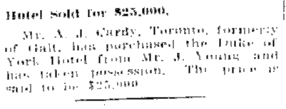 19130713GL Duke sold again A J Cardy