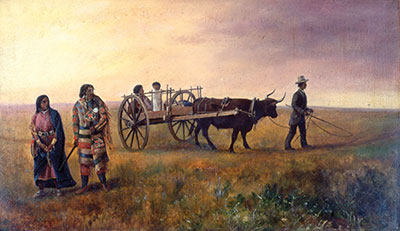 St. Boniface, in the Red River Settlement, circa 1860