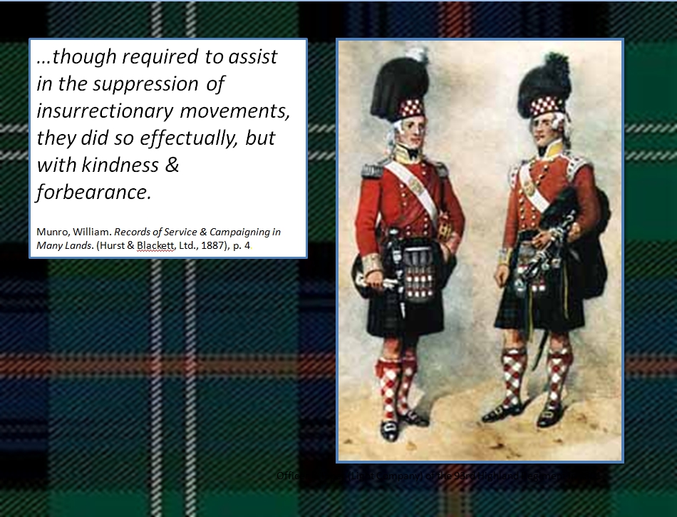 Sutherland Fencibles painting