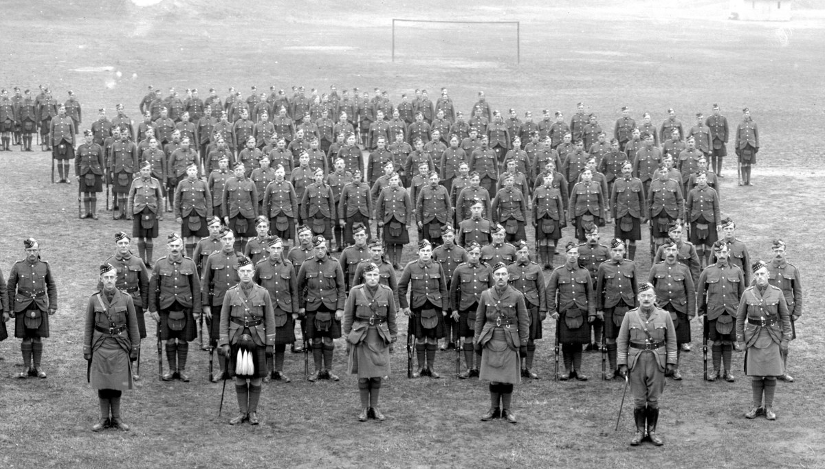 92nd Battalion (48th Highlanders), C.E.F., Riverdale Camp, 1915