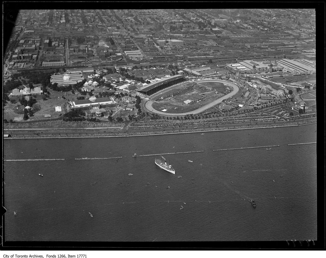Aerial shots, Exhibition. - August 30, 1929