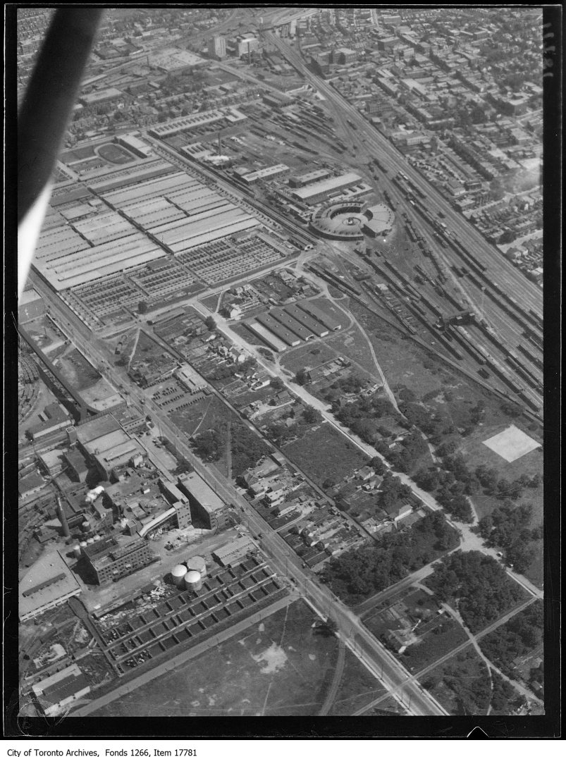 Aerial shots, West Toronto, Union Stock, etc.. - August 30, 1929