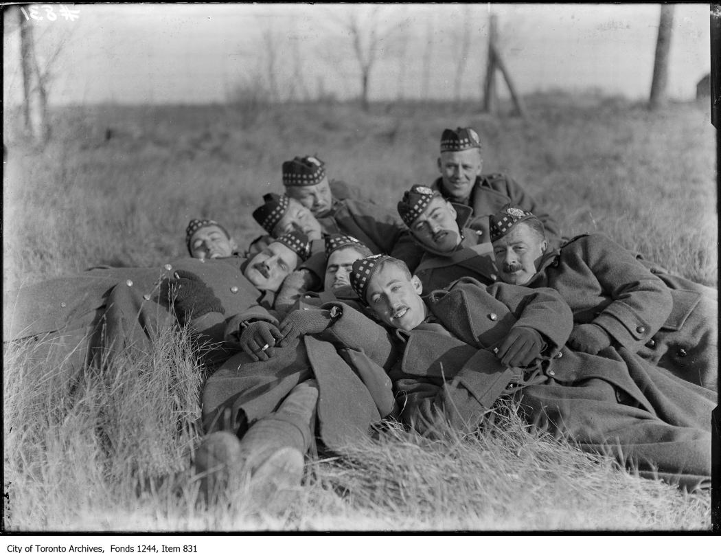 Group of 48th Highlanders. - [between 1900 and 1914]