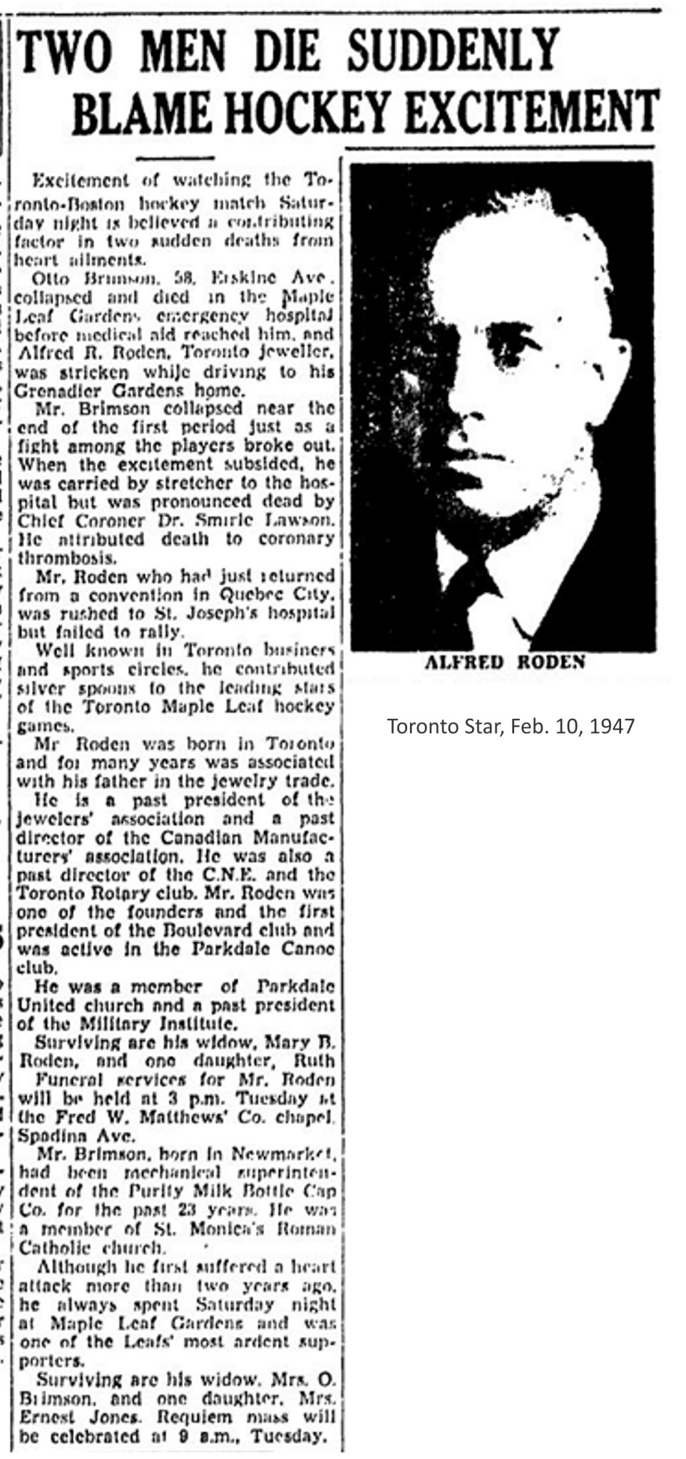 toronto-star-feb-10-1947-obit