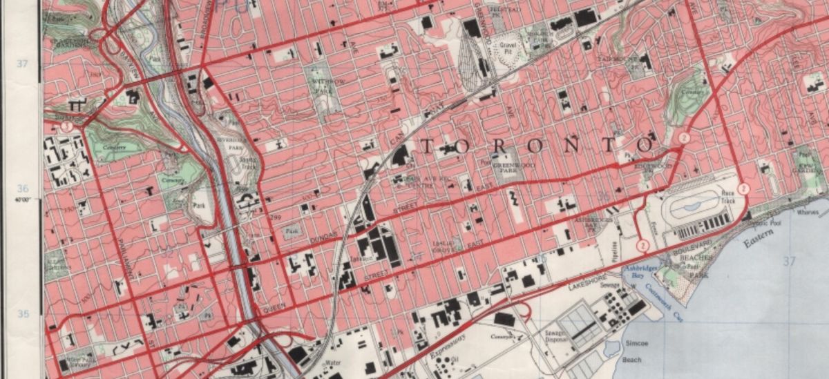 19340000 Dominion of Canada topographical map