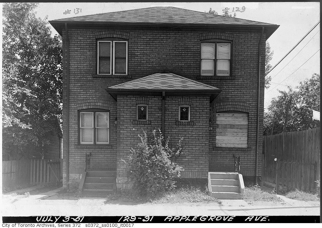 19510703 TARCH 129-131 Applegrove Avenue, July 3, 1951
