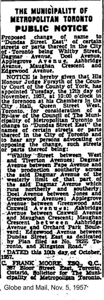 19571105 GM Notice renaming