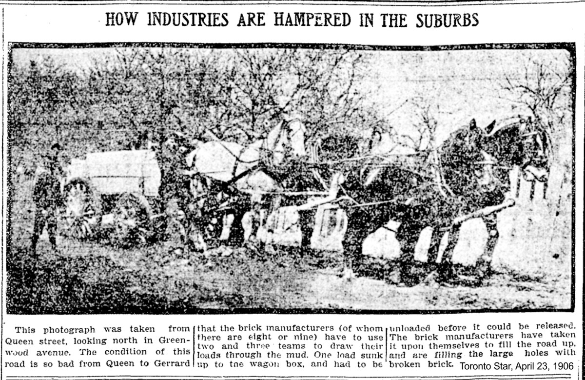 19060423TS Brickyard wagon Greenwood Avenue