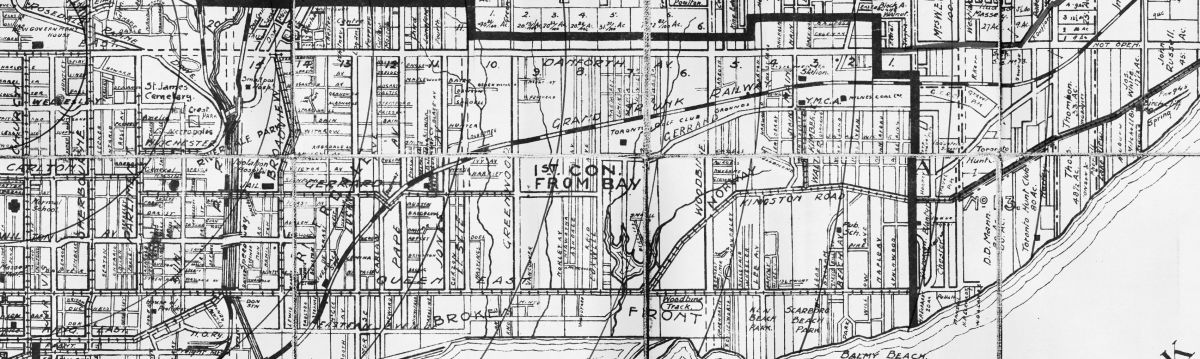 19160000 CH MacDonald Map The Old East End