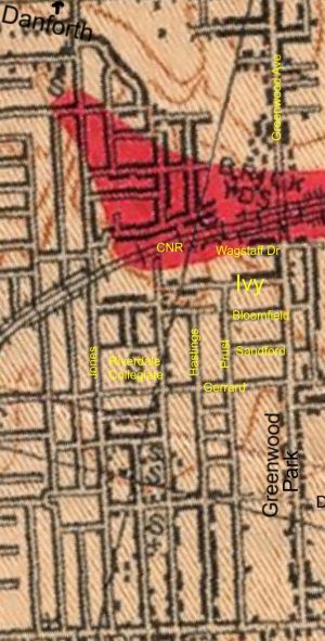 Map Geology Riverdale Gdns