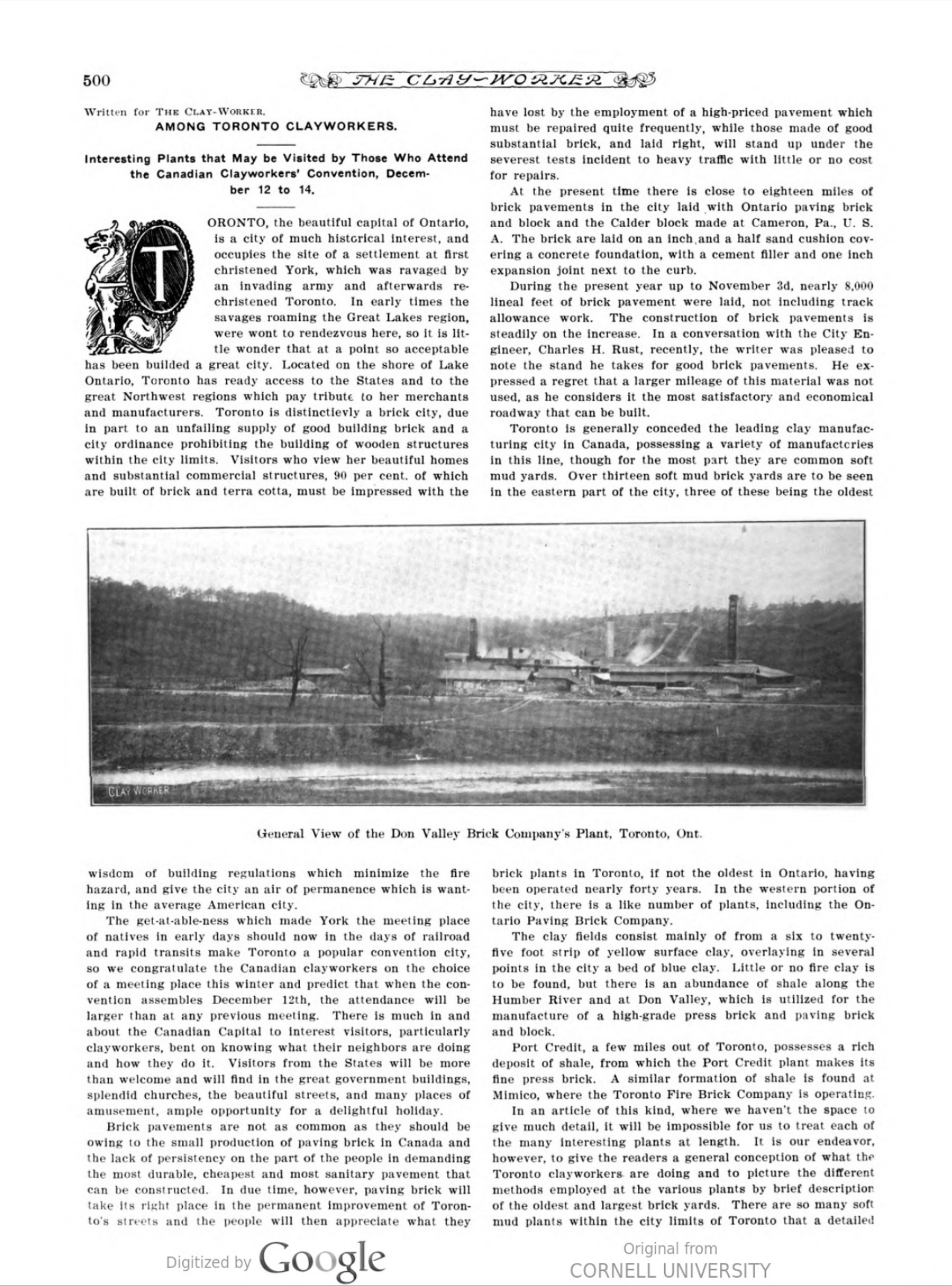 The Clay Worker Nov 1906 500