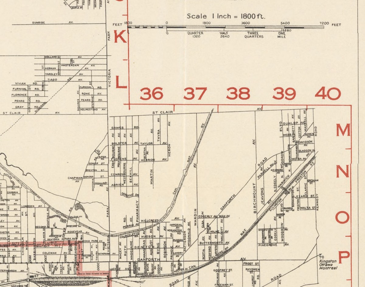 1921 Centre east east