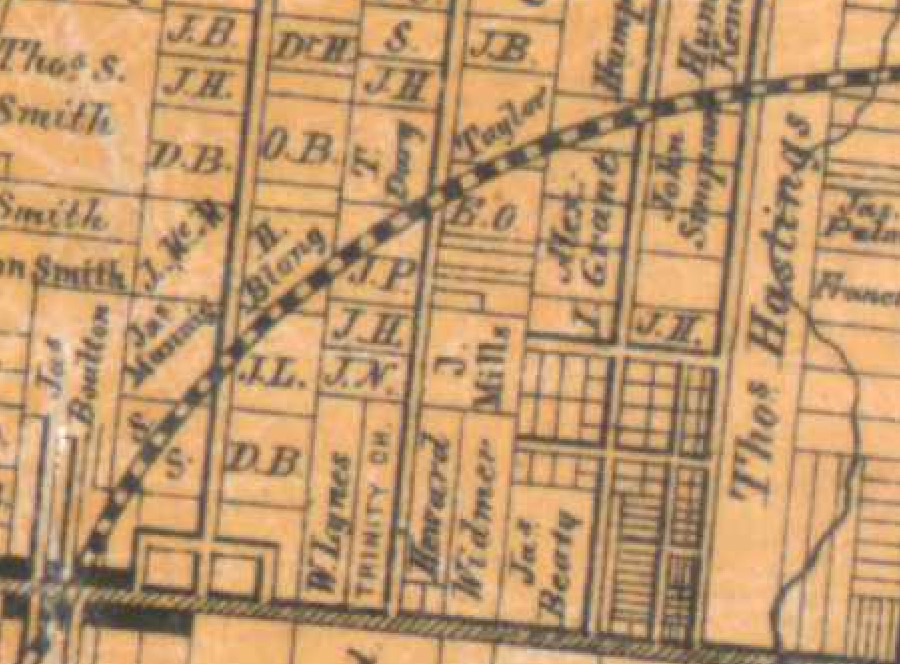 1860 Tremaine map