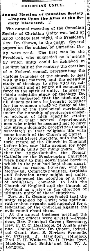 24 19010130 GL Heathcote Christian Unity