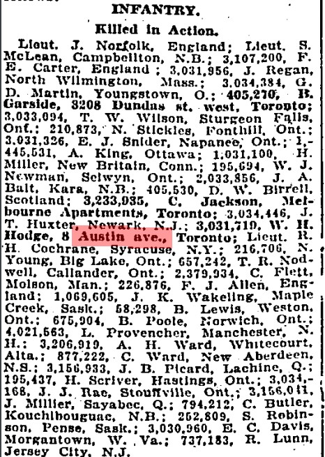 8 19181109 GL Killed in Action