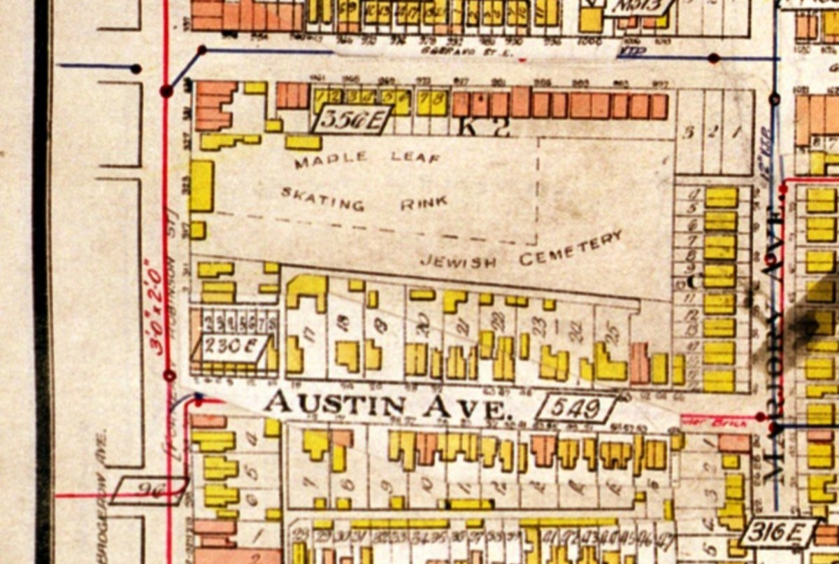 Map 1924 Austin