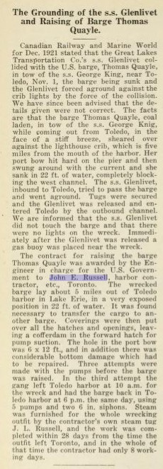 1922 January CRMW John E Russell p 50