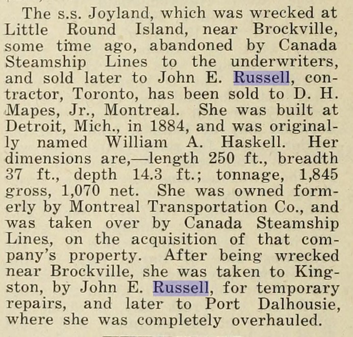 19221000 Canadian Railway and Marine World JER 542