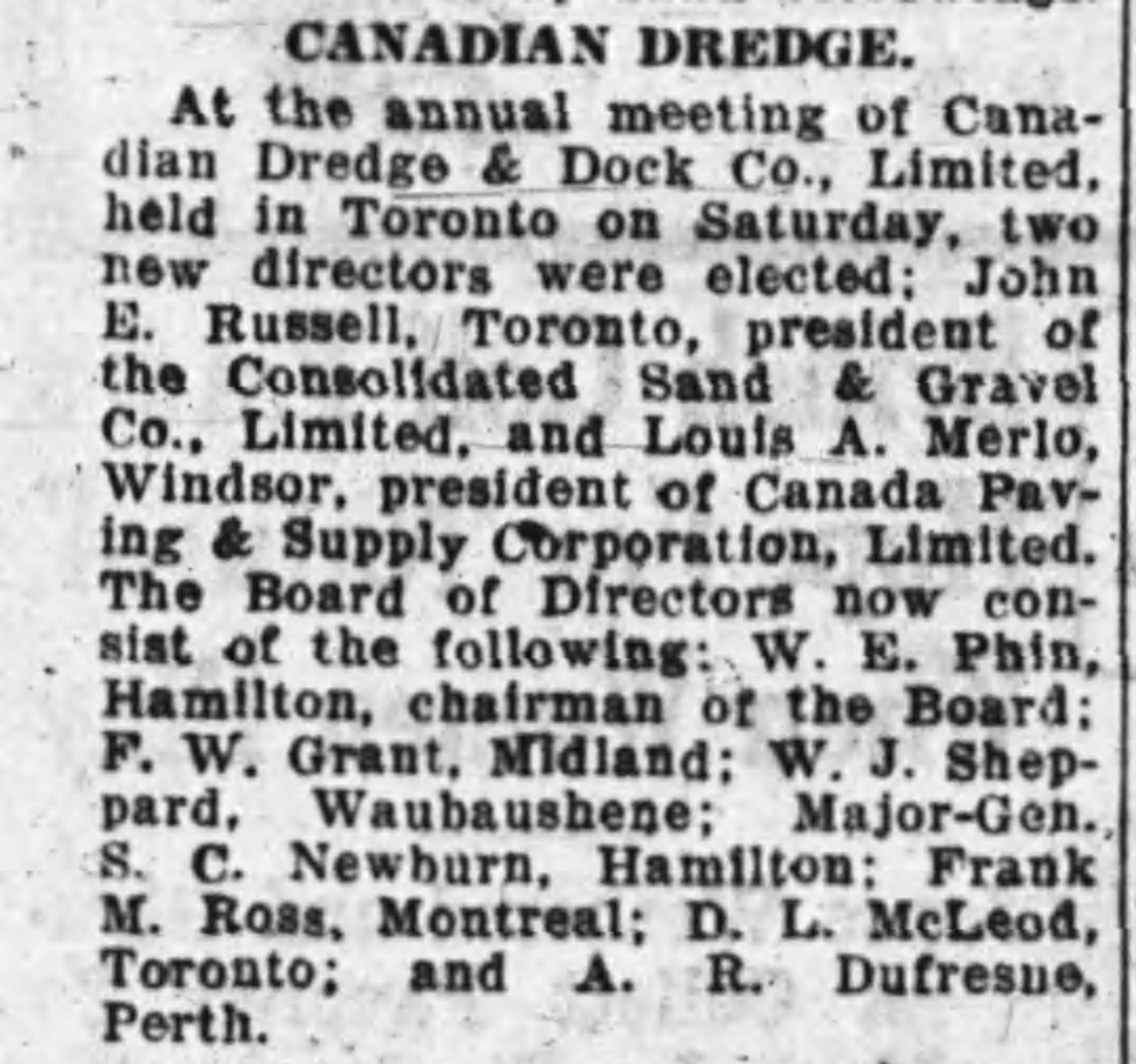 19290501 Ottawa Journal Canadian Dredge