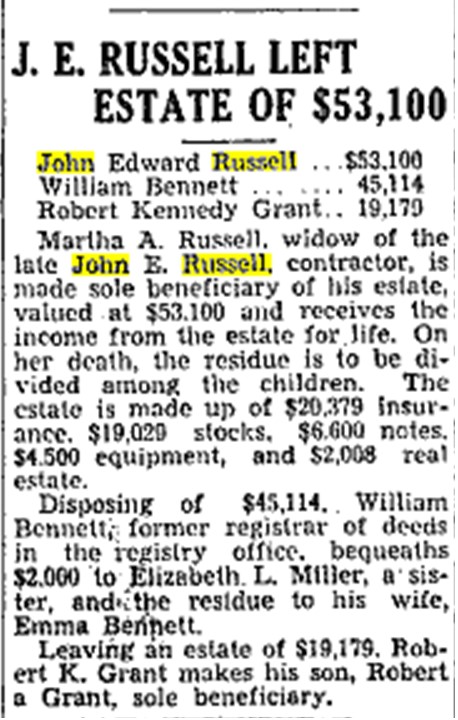 19341121 TS John E Russell will