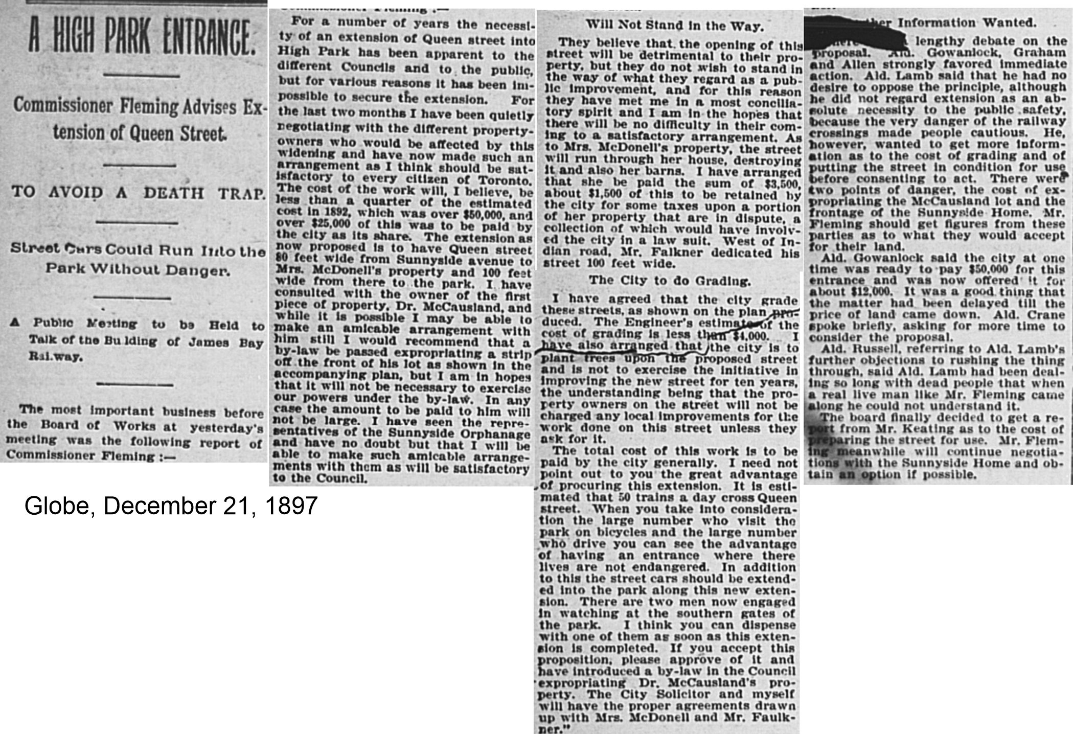 18971221 GL High Park Entrance