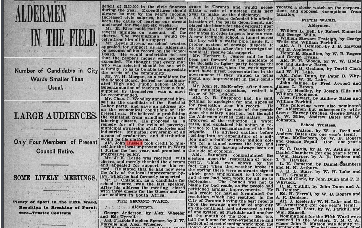 18991223 GL Aldermen in the field1