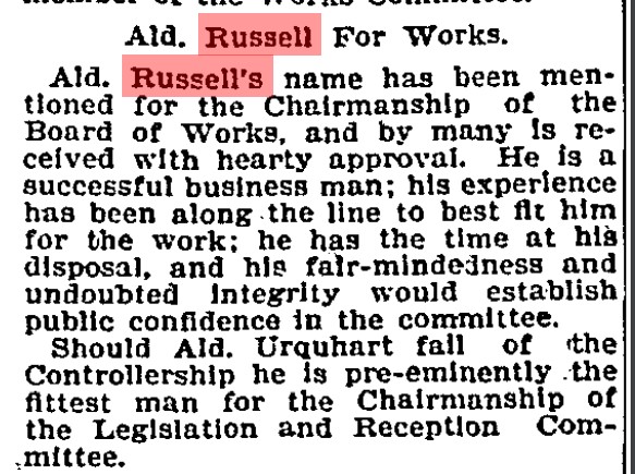 19010114 GL Russell for Works