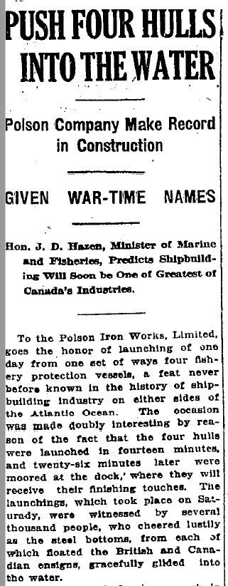 19170618 GL Ship building JE Russell1