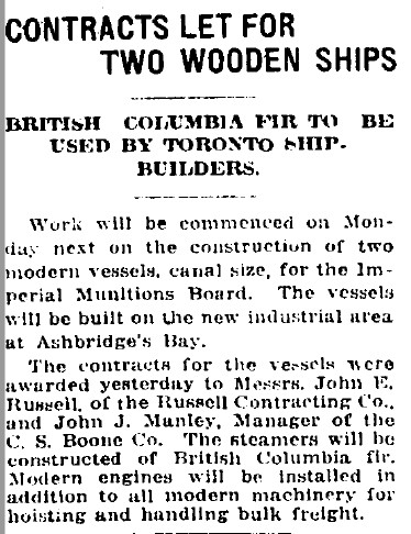 19170706 GL John E Russell contract wooden ships