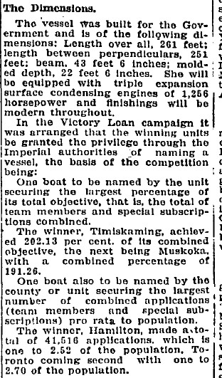 19190210 GL New ship Russell2