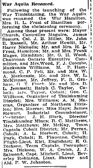 19190210 GL New ship Russell3