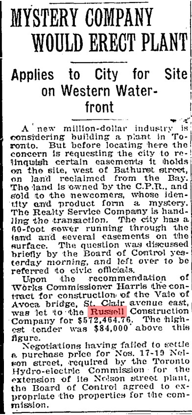 19230914 GL Vale of Avoca bridge Russell Construction Co